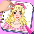Coloring Crafts: Paper Dolls