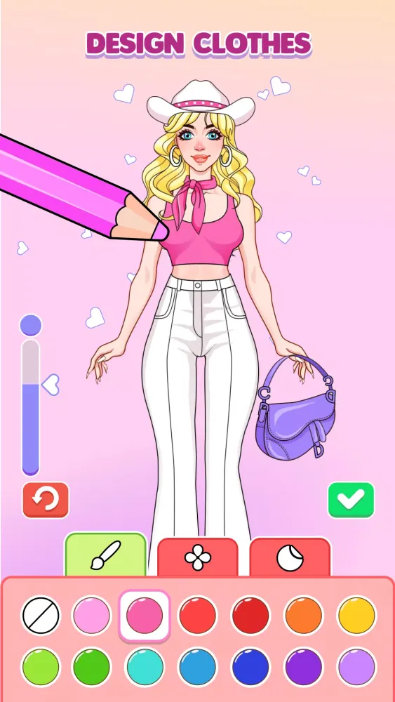 Coloring Crafts: Paper Dolls Screenshots