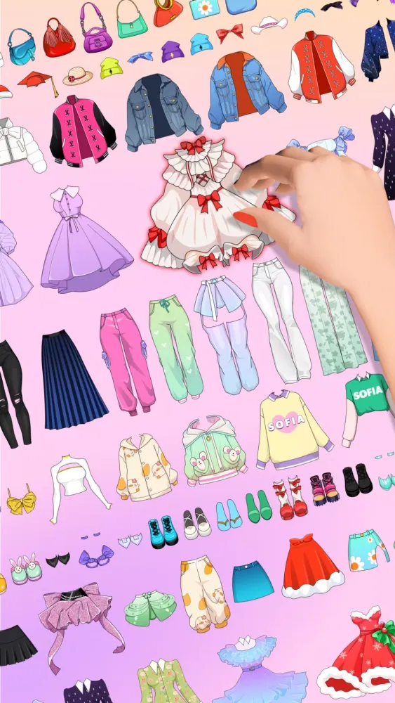 Coloring Crafts: Paper Dolls Screenshots