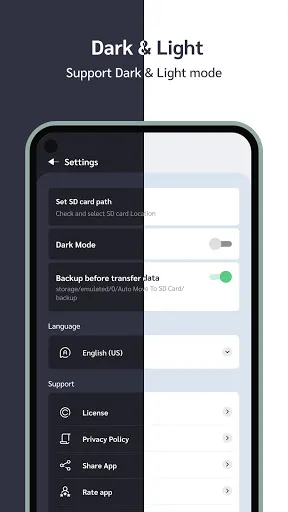 Скриншоты Auto Move To SD Card