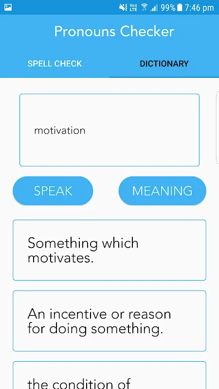 Capturas de pantalla de Pronouns Checker
