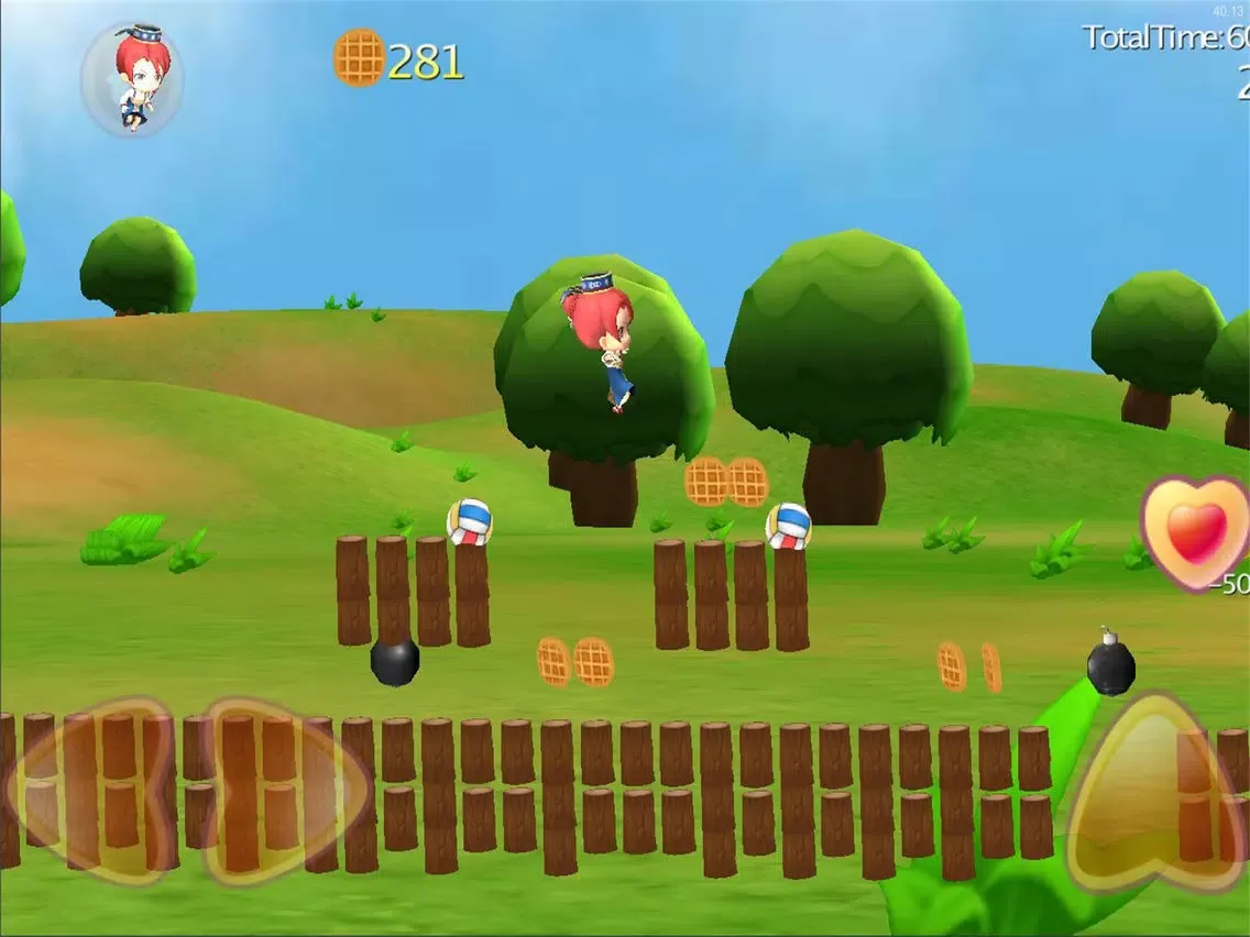 Crazy Ninja Alice 3D iPad  Ekran Görüntüleri