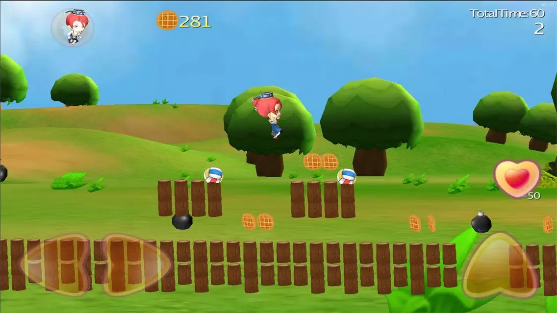Crazy Ninja Alice 3D Ekran Görüntüleri