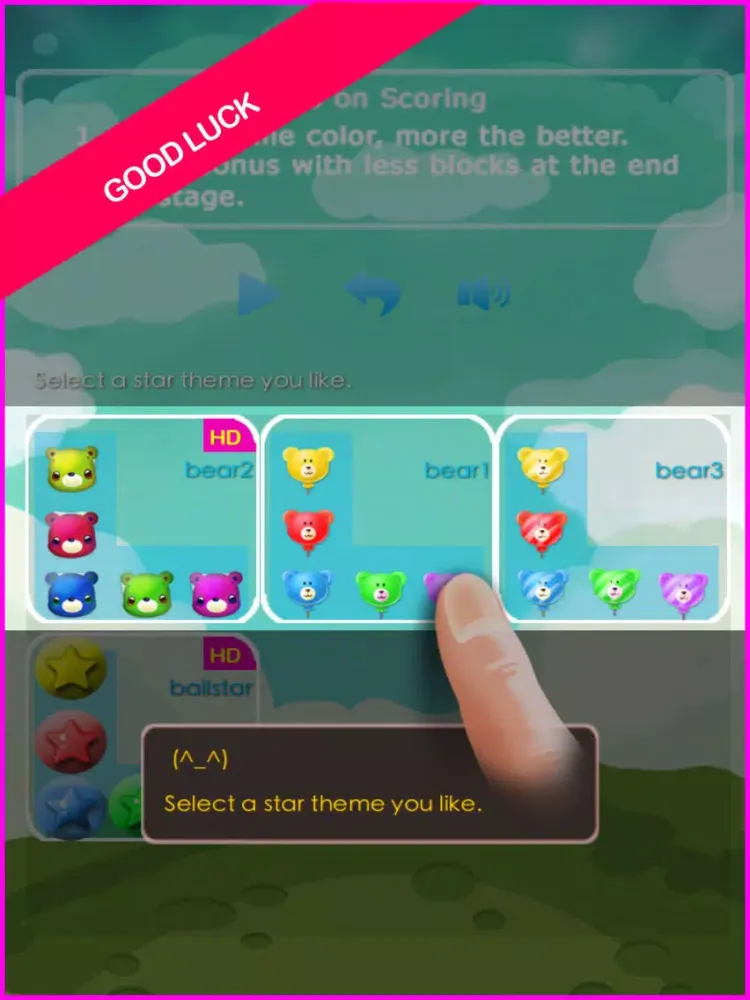 Capturas de pantalla de Pop Bear Happy iPad 