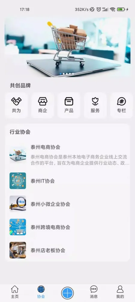 Capturas de pantalla de 行业协会