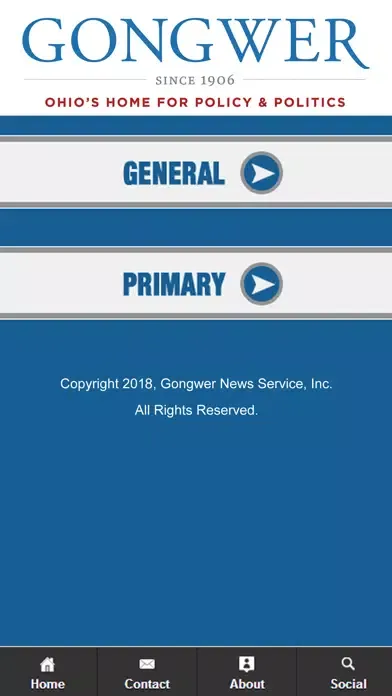 Capturas de tela do 2020 Ohio Elections
