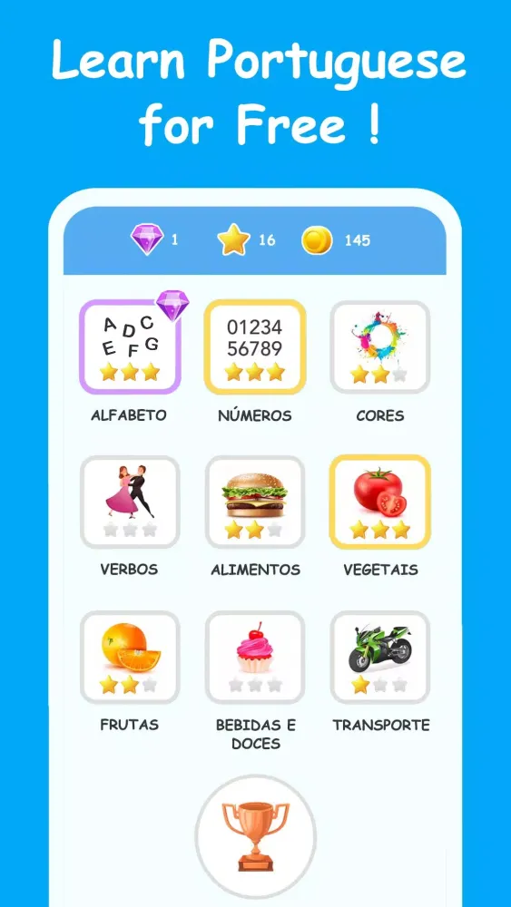 Learn Portuguese for beginners スクリーンショット