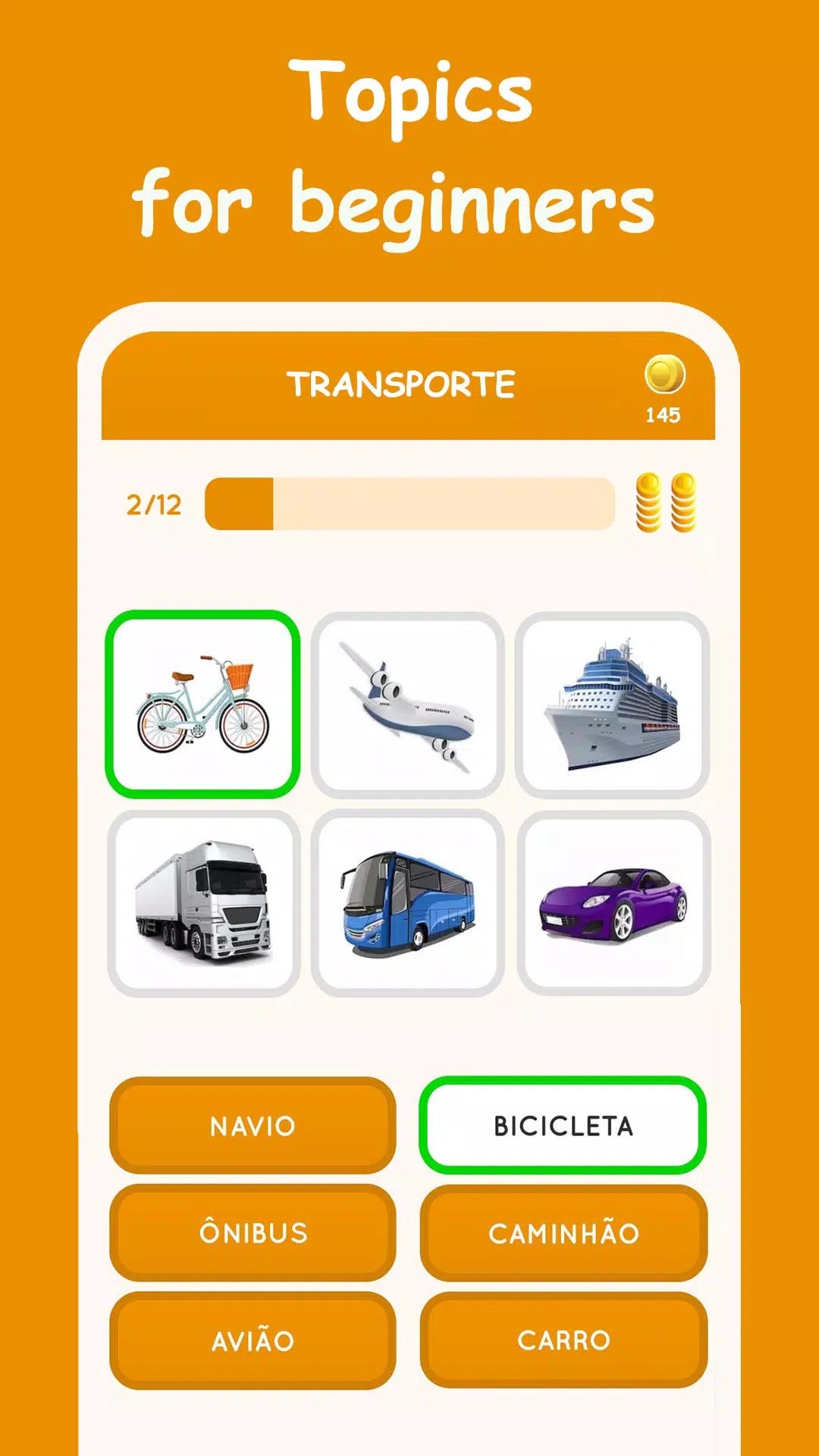 Learn Portuguese for beginners Screenshots