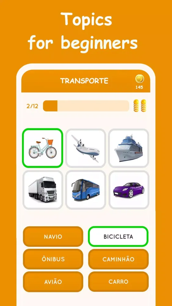 Learn Portuguese for beginners スクリーンショット