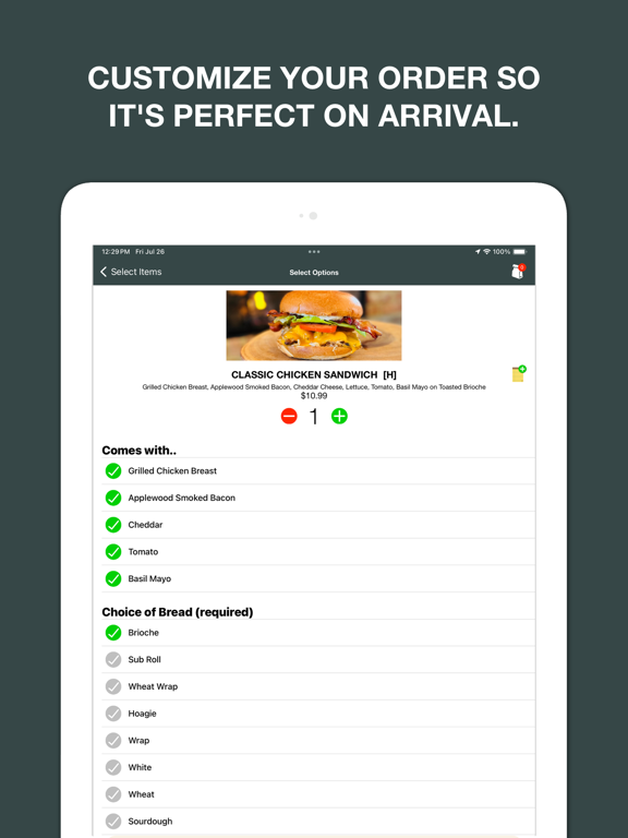 Belmont Deli iPad 应用截图
