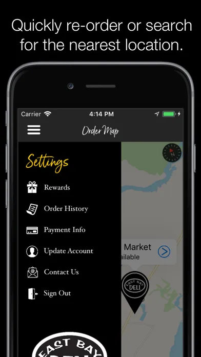 East Bay Deli Mobile Ordering स्क्रीनशॉट