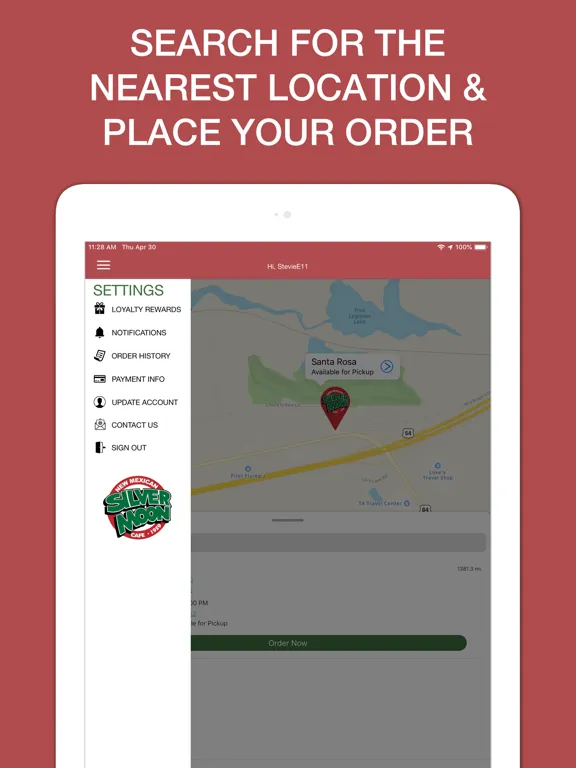 Silver Moon Cafe iPad स्क्रीनशॉट