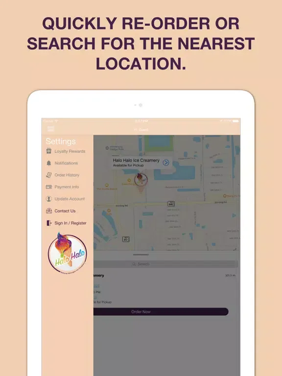 Ảnh chụp màn hình của Halo Halo - Nitro Ice Creamery iPad 