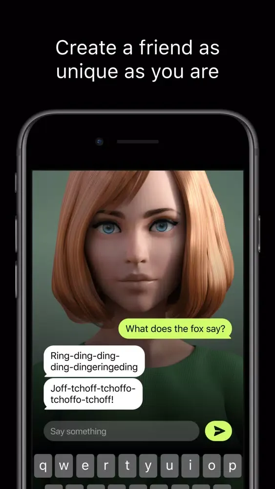 ภาพหน้าจอของ Friendo – AI Virtual Friend