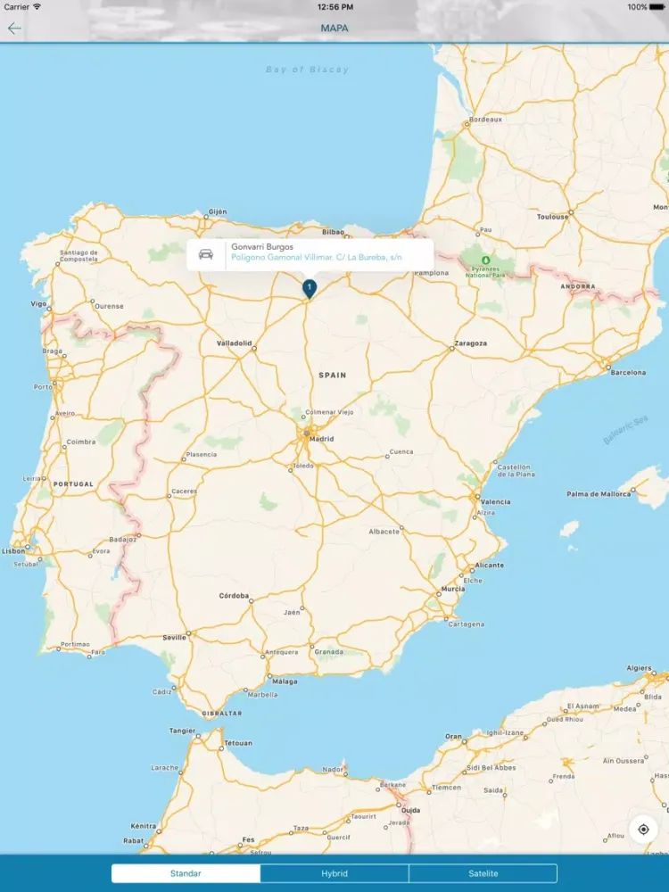 Capturas de tela do Gonvarri Burgos 50 Aniversario iPad 