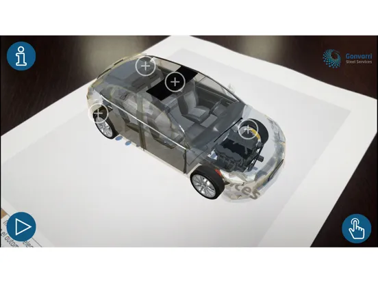 Скриншоты Gonvarri Augmented Reality iPad 