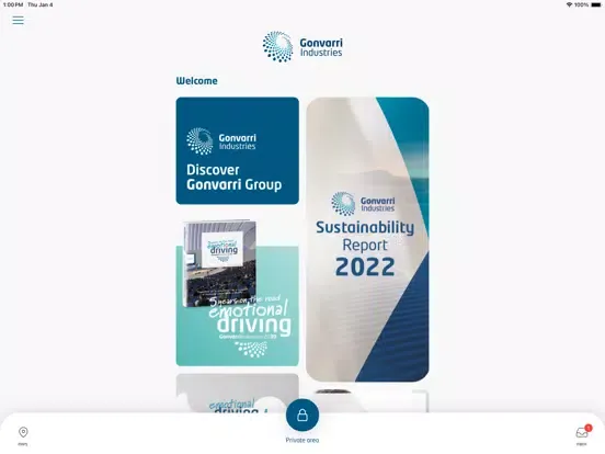 Gonvarri APP iPad स्क्रीनशॉट