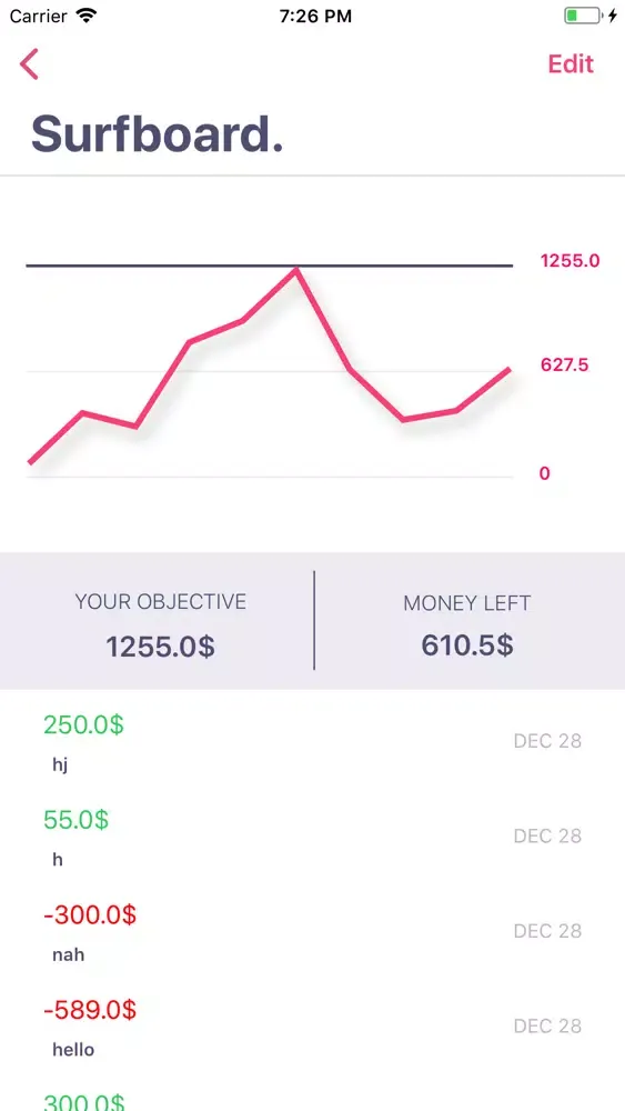 Captures d'écran de Save app - Save money easily