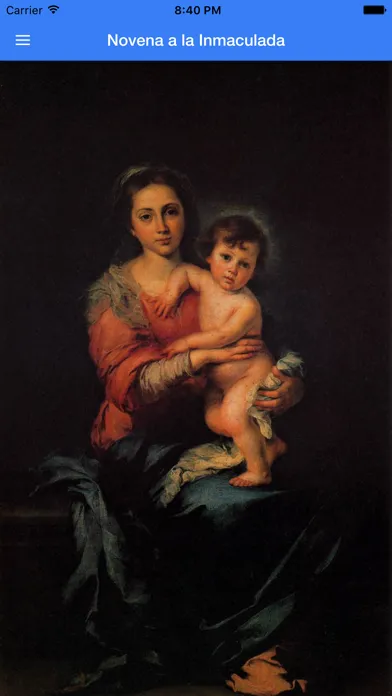 Novena a la Inmaculada स्क्रीनशॉट