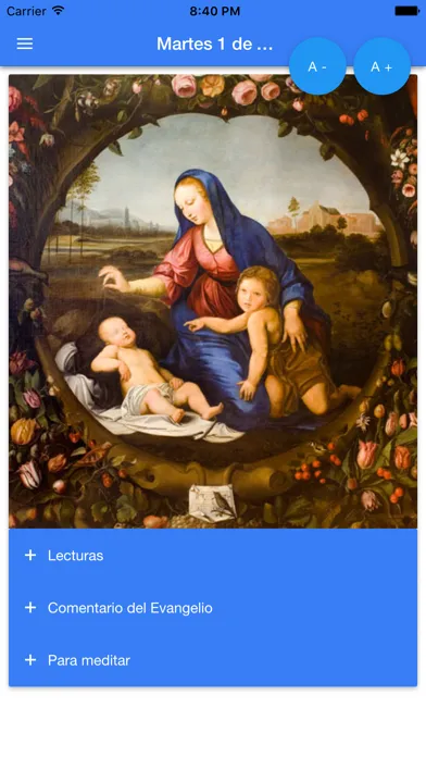 Novena a la Inmaculada स्क्रीनशॉट