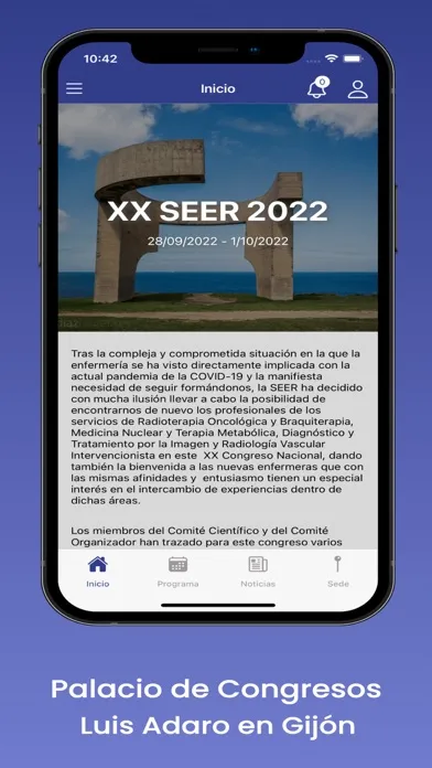 XX Congreso SEER Screenshots