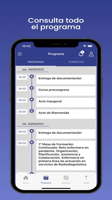 XX Congreso SEER Screenshots