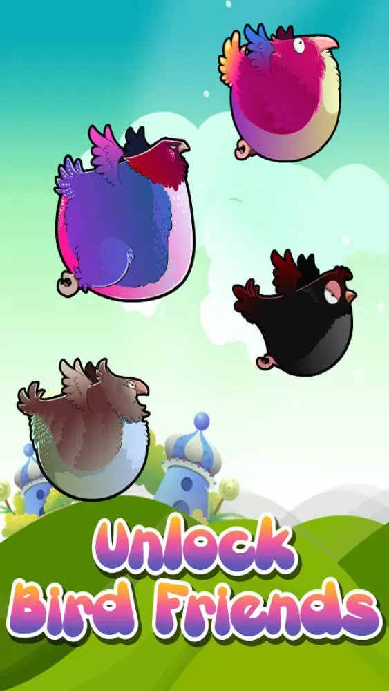 Capturas de tela do Fat Belly Birds - Flying Workout