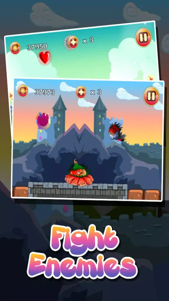 Capturas de tela do Fat Belly Birds - Flying Workout