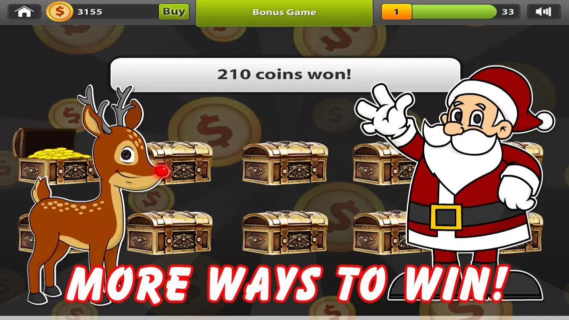 Zrzuty ekranu Santa’s Kettle of Gold Slots FREE – Spin the Holiday Bonus Casino Wheel , Big Win Payout Slot Machine