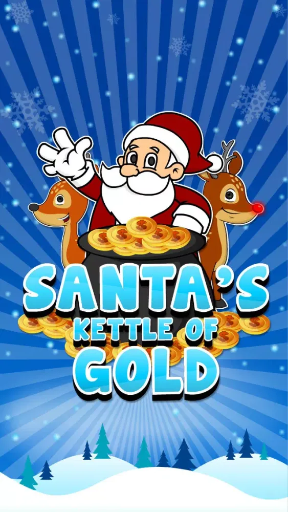 Zrzuty ekranu Santa’s Kettle of Gold Slots FREE – Spin the Holiday Bonus Casino Wheel , Big Win Payout Slot Machine