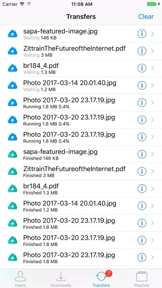 Screenshot di Cloud Player and File Manager
