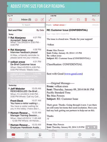 Prevue GE iPad  स्क्रीनशॉट