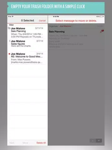 Ảnh chụp màn hình của Prevue GE iPad 