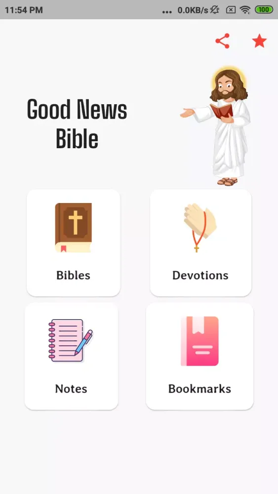 Captures d'écran de Good News Bible