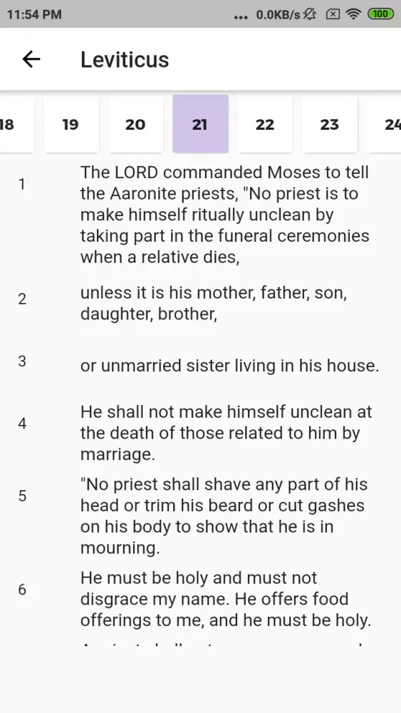 Captures d'écran de Good News Bible