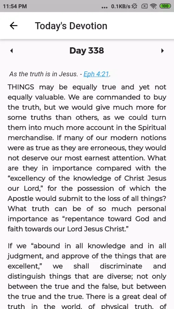Captures d'écran de Good News Bible