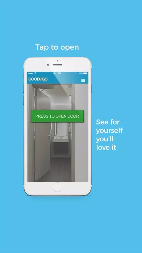Capturas de tela do Good2Go Restroom Access