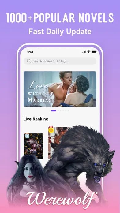 Romance WebStory Screenshots