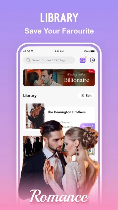 Romance WebStory Screenshots