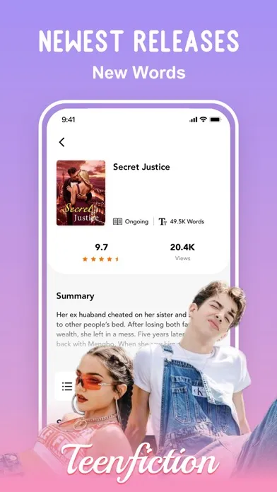 Romance WebStory Screenshots