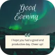 good evening message