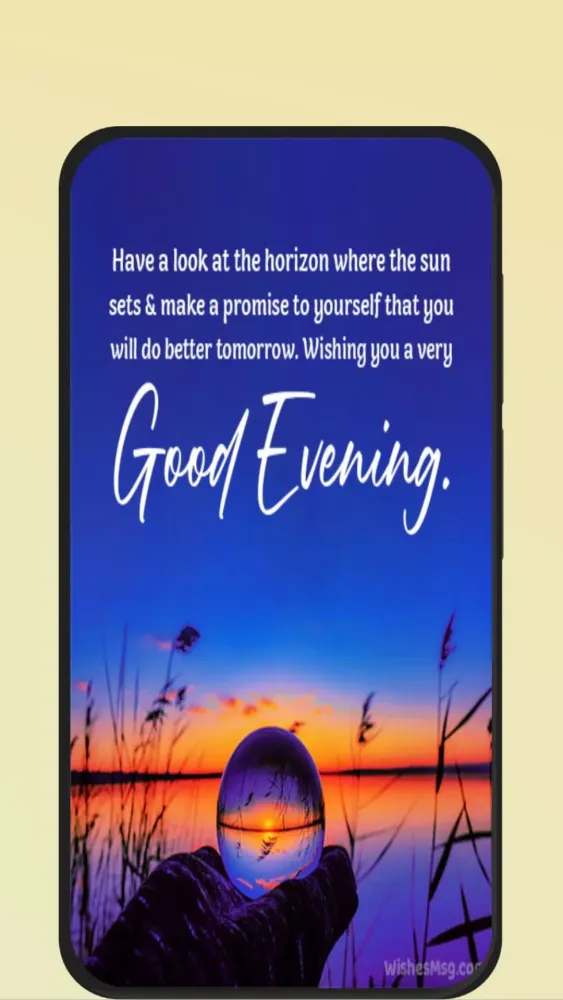 good evening message Screenshots