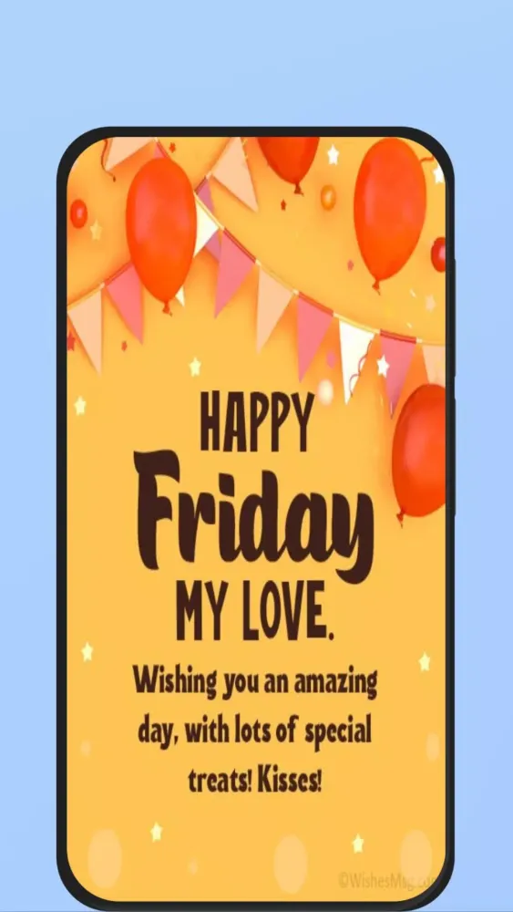 ภาพหน้าจอของ Good Morning Happy Friday