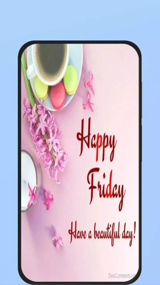 ภาพหน้าจอของ Good Morning Happy Friday