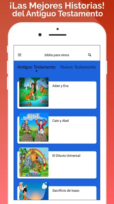 Capturas de pantalla de Mejores Historias de la Biblia