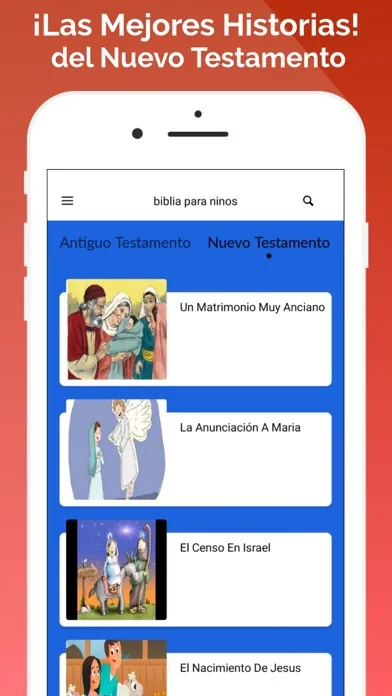 Capturas de pantalla de Mejores Historias de la Biblia