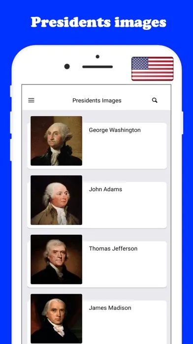 History Presidents of USA Ekran Görüntüleri