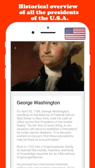 History Presidents of USA Ekran Görüntüleri