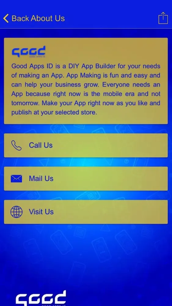 Zrzuty ekranu Good Apps ID