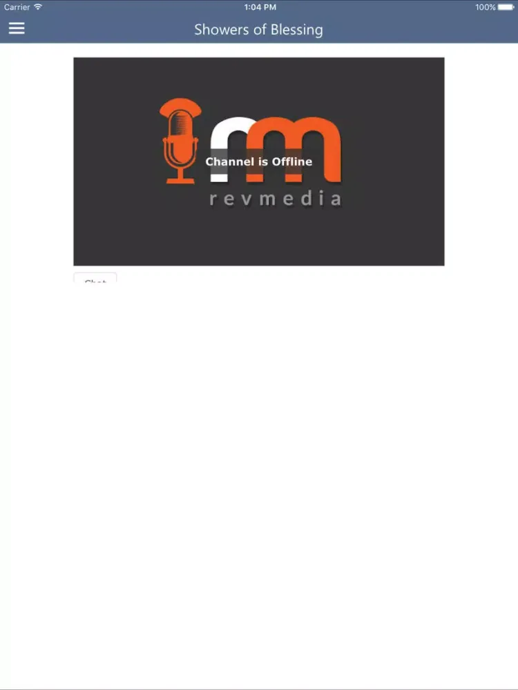 Showers of BlessingsMinistries iPad  스크린샷